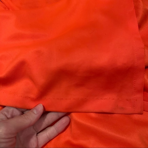 Vintage 70s Halter Plunge Maxi Dress Leg Slit S - Picture 8 of 15